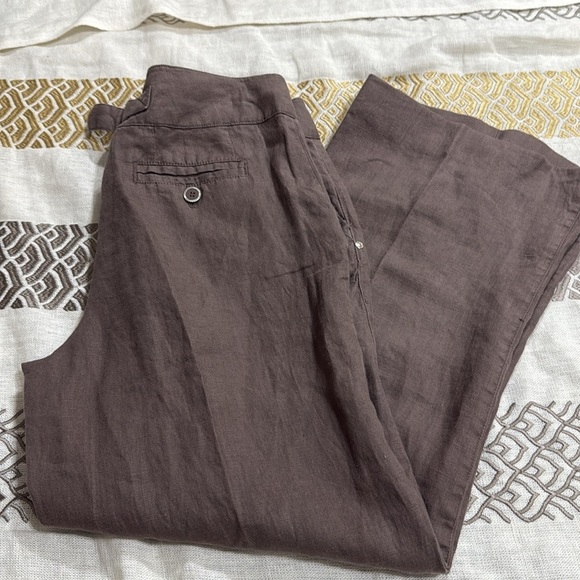(T6) Vantarsi Carmelite Linen Pants Women's size L, new with tags - Picture 12 of 12
